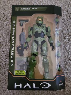 Halo Maser Chief figure , Warthog vehicle  and (6) Minifigures ( see description for prices)