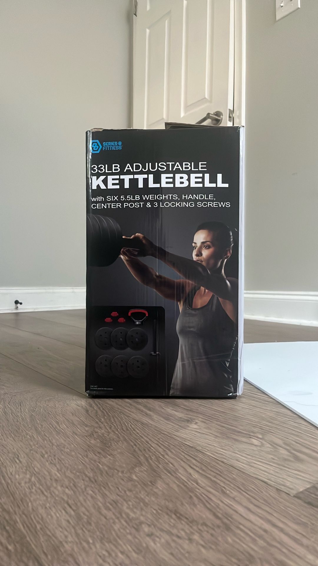 33lb adjustable kettlebell, great condition
