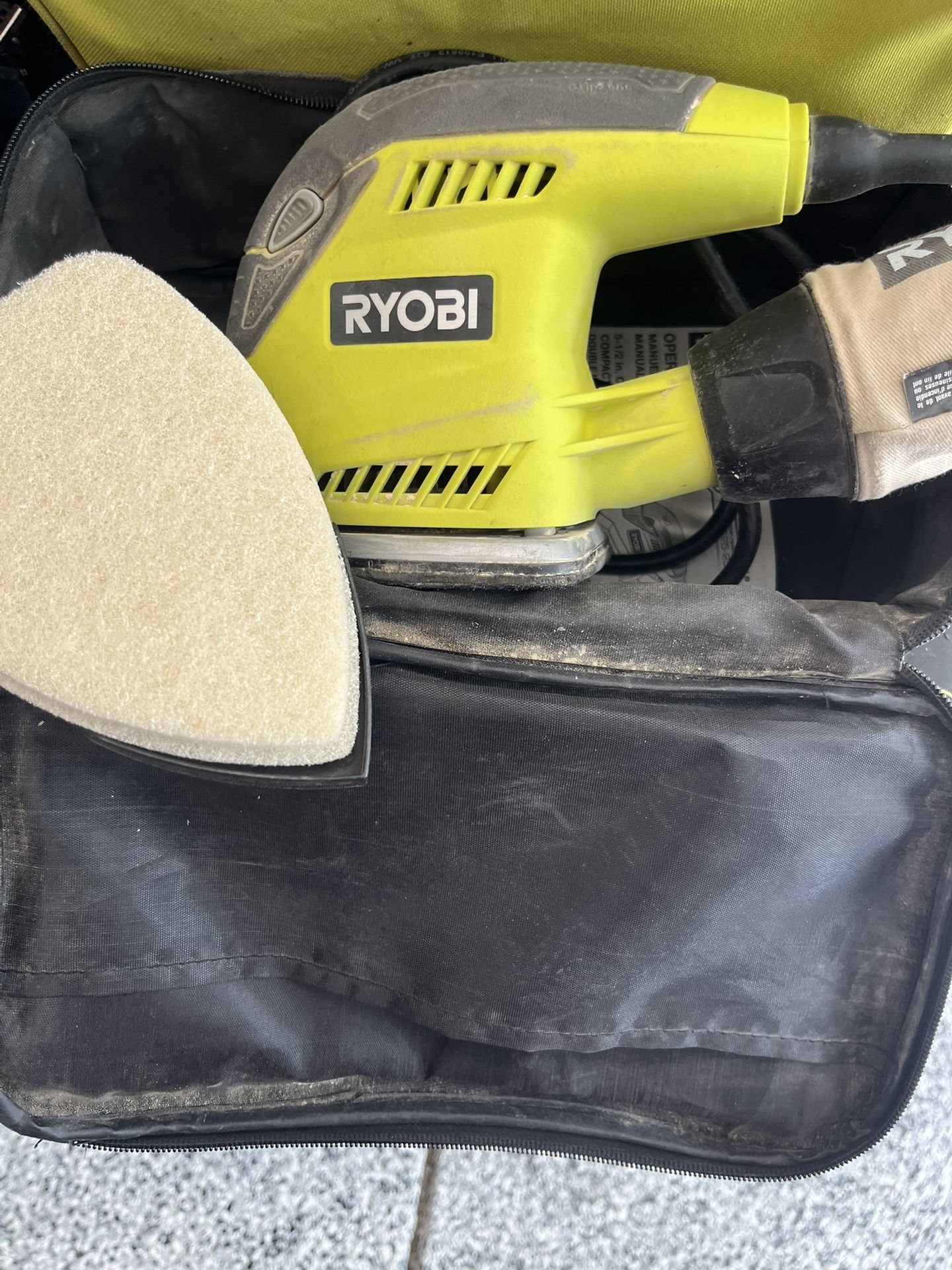 Ryobi CFS1503G Corded Electric Corner Cat Finish Sander
