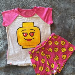 Lego Pajama set/ Pj / Legoland/ Girl’s Lego Pj Set