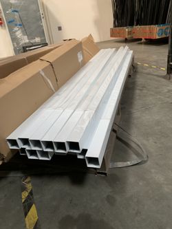 Steel metal square posts