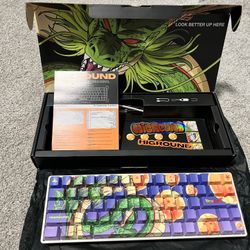 Dragon Ball Z x Higround PERFORMANCE 65 NWT Keyboard Shenron