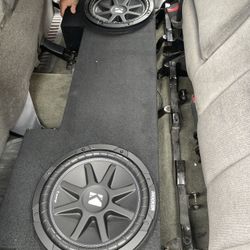 2 12’ Subs With Box