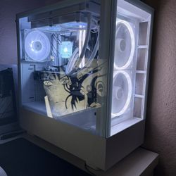 Gaming PC All White