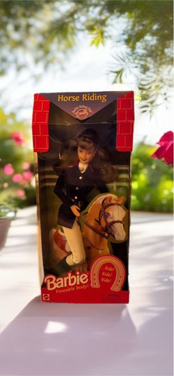 Horse Riding Barbie Doll