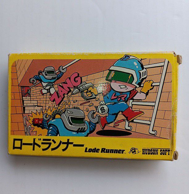 Game Soft Road Runner(HUDSON Soft) Early Model of Japan