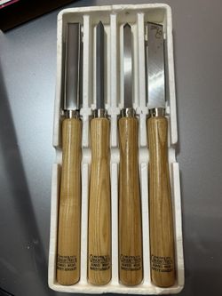 GreatNeck 4-Piece Wood Turning Tool Set