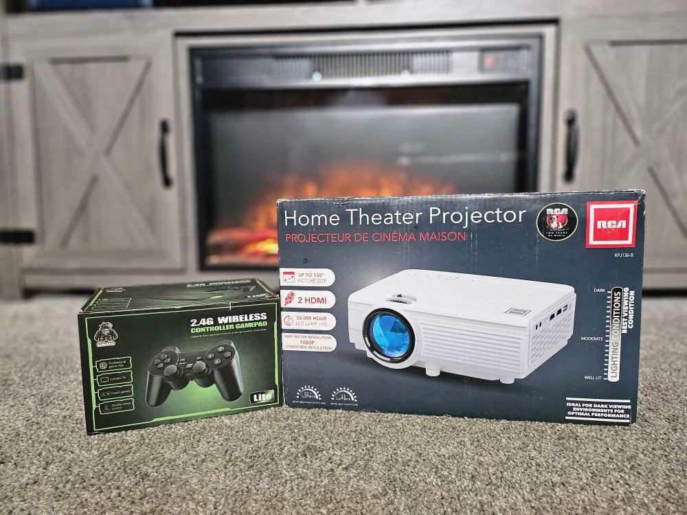 Home Theater Projector/ Game System