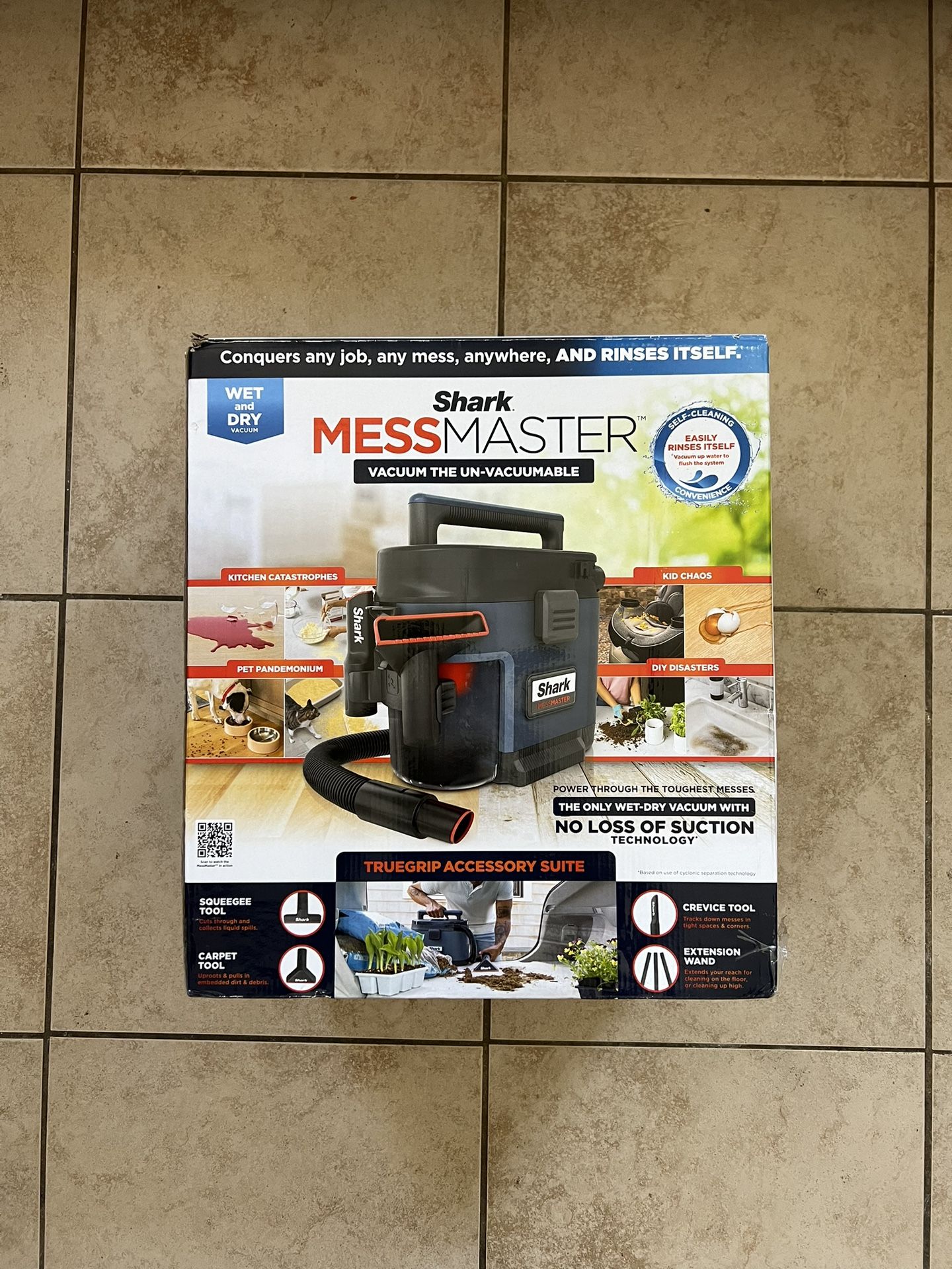 Shark MessMaster® Portable Wet/Dry Vacuum (VS101)