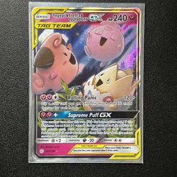 igglybuff pokemon card Togepi & Cleffa & Igglybuff GX #143a EXTENDED ART