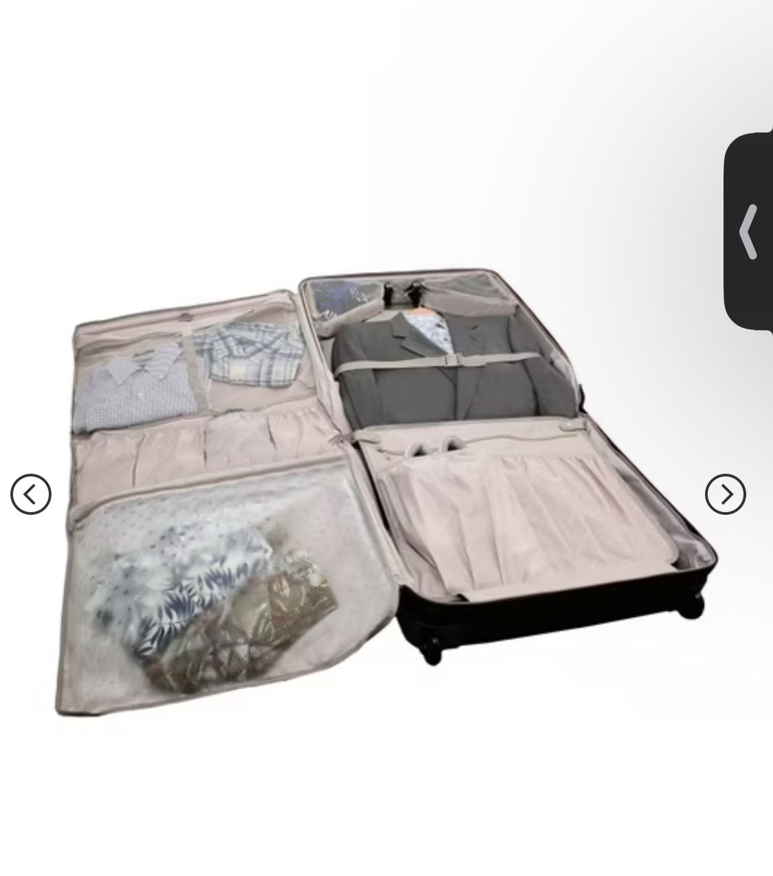 SWISSGEAR Zurich Wheeled Garment Bag - Black