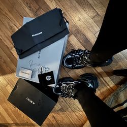 Balenciaga 3xl Shoe And Chrome Hearts Necklace