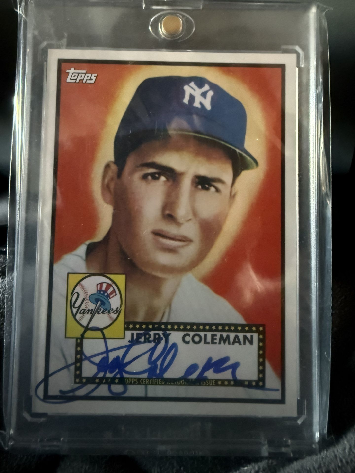 Jerry Coleman. Auto