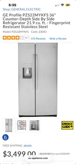 Ge refrigerator