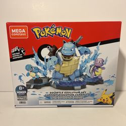 Squirtle Evolution Lego Set