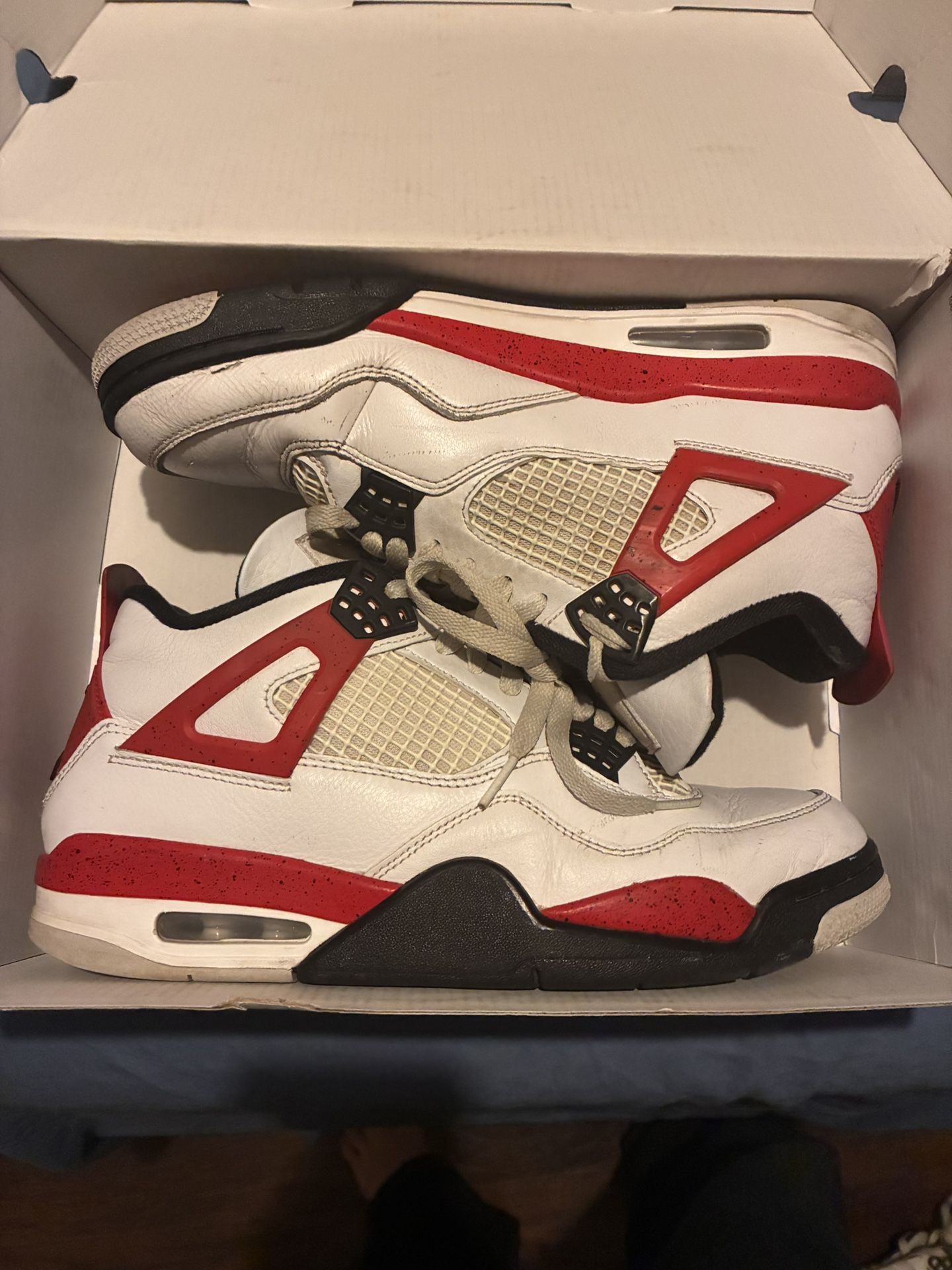 Jordan 4 Red Cement