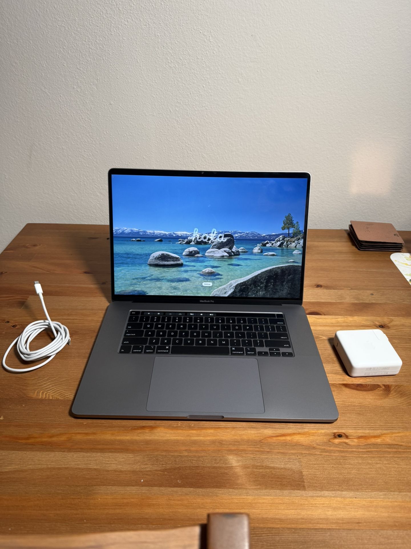 2019 16” Apple MacBook Pro