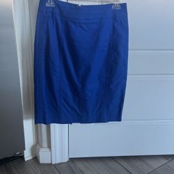 Royal Blue Pencil Skirt By White House Black Market Size 4