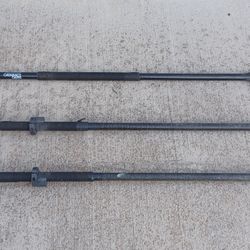 Cataract pontoon boat/ boat oars.