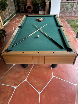 Mizerak 8 Foot Wood Pool Table