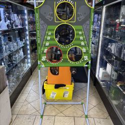 GoSports Red Zone Challenge Football Toss Backyard Game Set