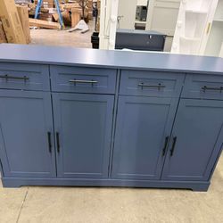 60" Large Buffet Sideboard with Storage(little damage)