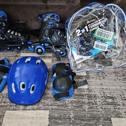 Roller Blades W Training Wheels