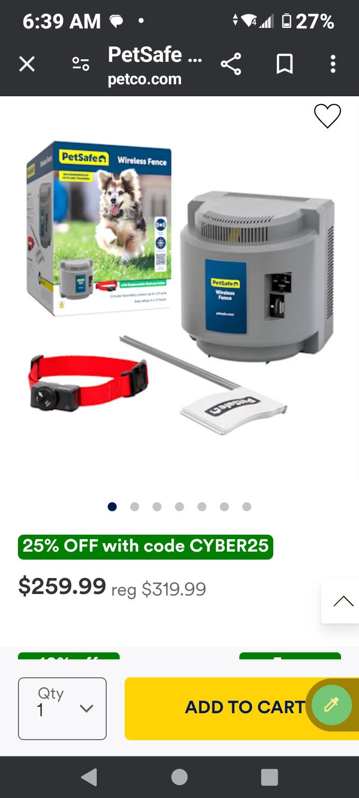 PetSafe Wireless Instant Fence Pet Containment System