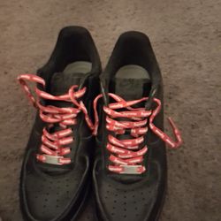 Black supreme air force 1