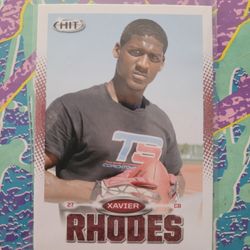 13 HIT Red Xavier Rhodes!