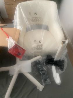 New vanity chair cream color