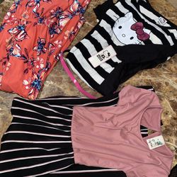 3pc. Bundle (2) Beautiful Girls Dresses & (1) Full Pant Outfit. Size 10/12 & XL PRICE IS FOR ALL 3 PIECES 