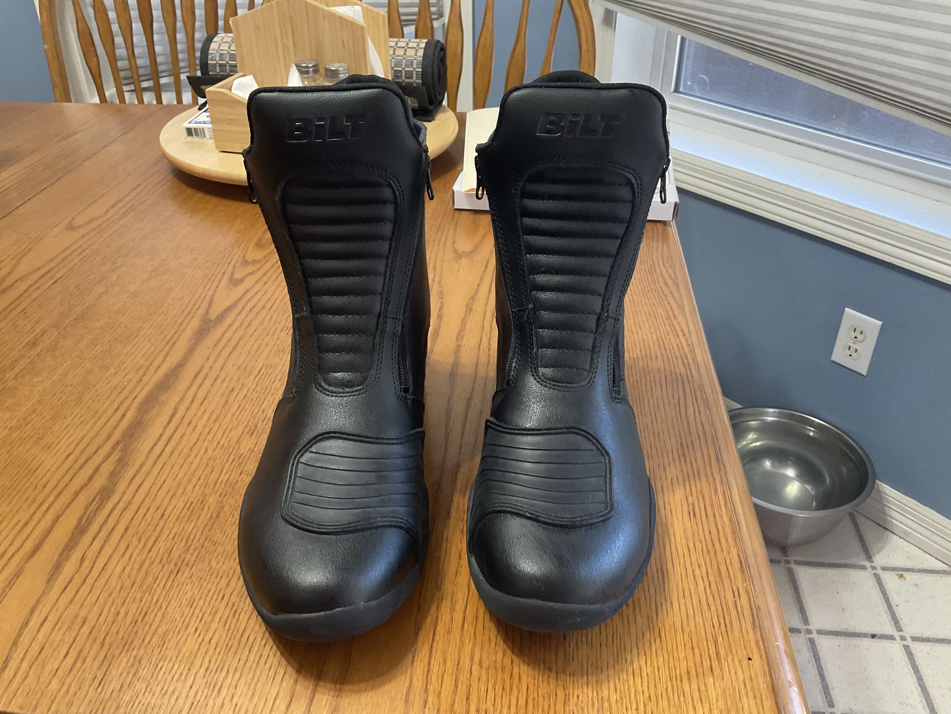 Built Motorcycle Boots Size 10