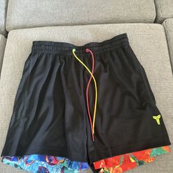 Nike Kobe What The Shorts Reversible Sz Medium 