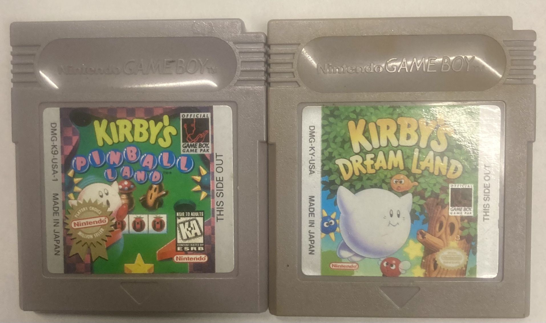 1990’s Nintendo Gameboy Kirby Originals