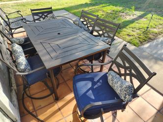 Patio table set