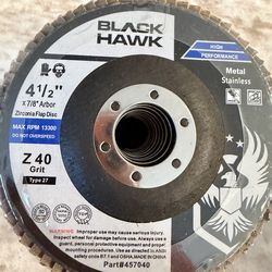 Black hawk flap discs
