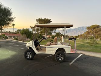 Custom Lifted Western Golf Cart – 48V Lithium – 4 Passenger – $6,895 OBO