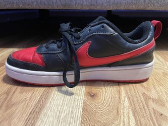Nike Court Borough 2 Low Bred Youth Size 7