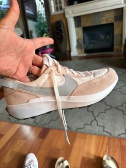 Nike Low-Top Sneakers Pink and Gray