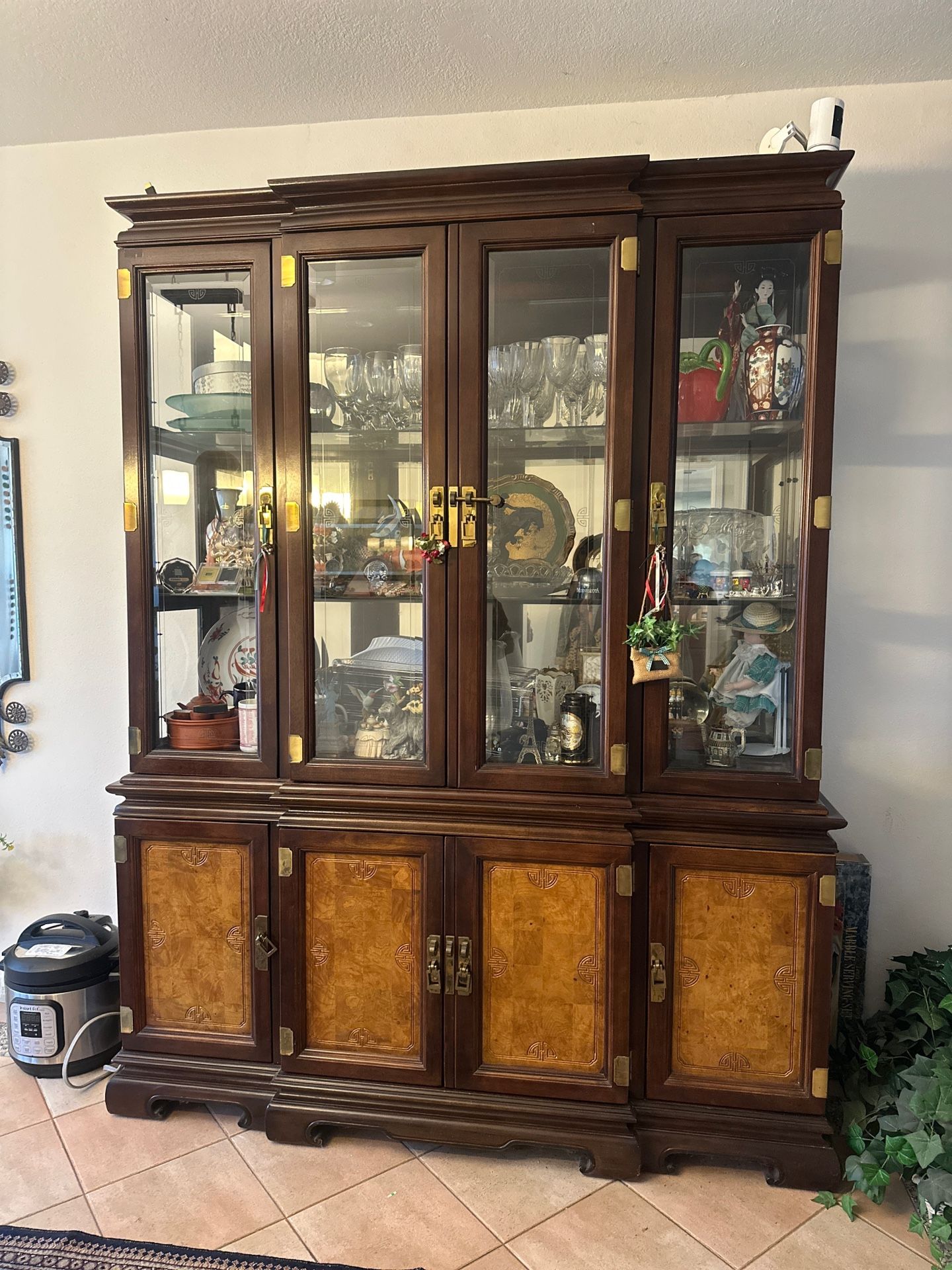Vintage China cabinet 