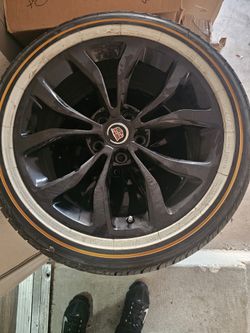 18"Cadillac Rims And Tires