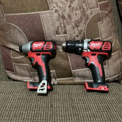 Milwaukee 1/4 1/2 Drill Tools Only Brand New 