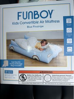 Kids convertible air mattress funboy brand