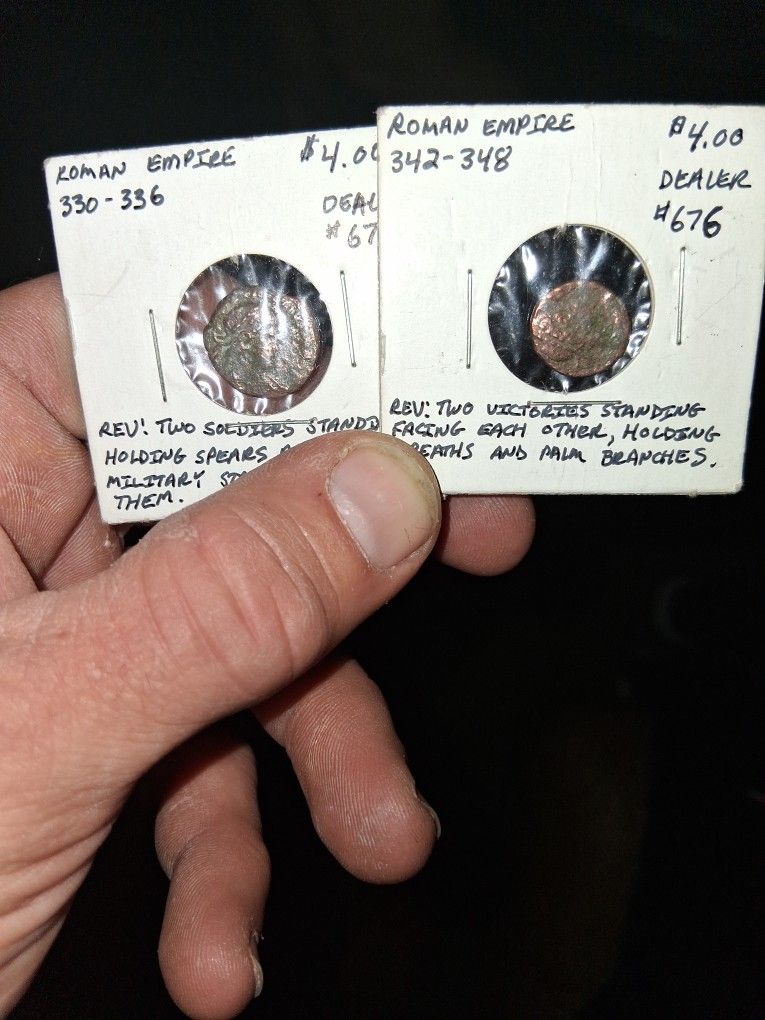 Roman Empire Coin AD 330-348