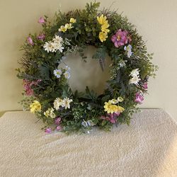 Spring Flower Wreath