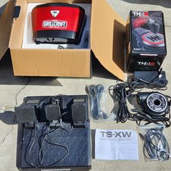 Thrustmaster  TS XW  wheel base, Pedals, brand new shifter.