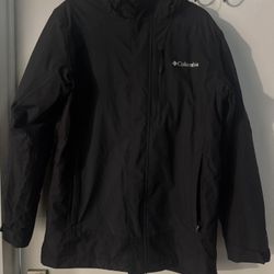 Colombian Men’s 3in1 Interchange Jacket Black Size Medium 