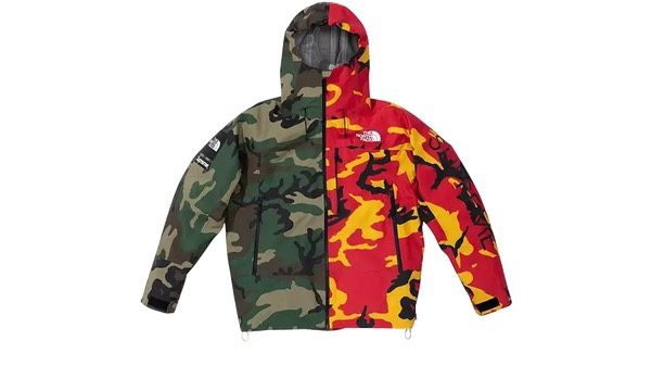 Supreme x The North Face Split Taped Seam Shell Jacket - M