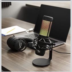 HyperX QuadCast S – RGB USB Microphone for PC, PS4, PS5 and Mac